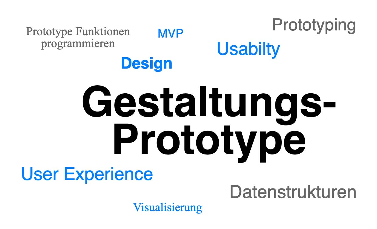 Gestaltungs-Prototype - Prototyping für Design & User Experience erlebbar gestalten